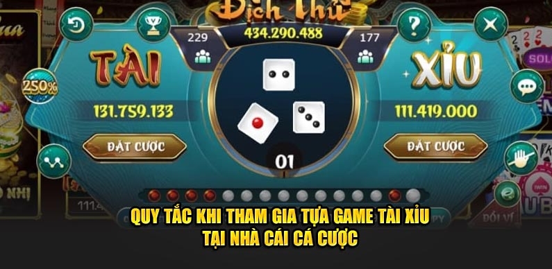 Quy tắc khi tham gia tựa game hot hit tại nhà cái cá cược